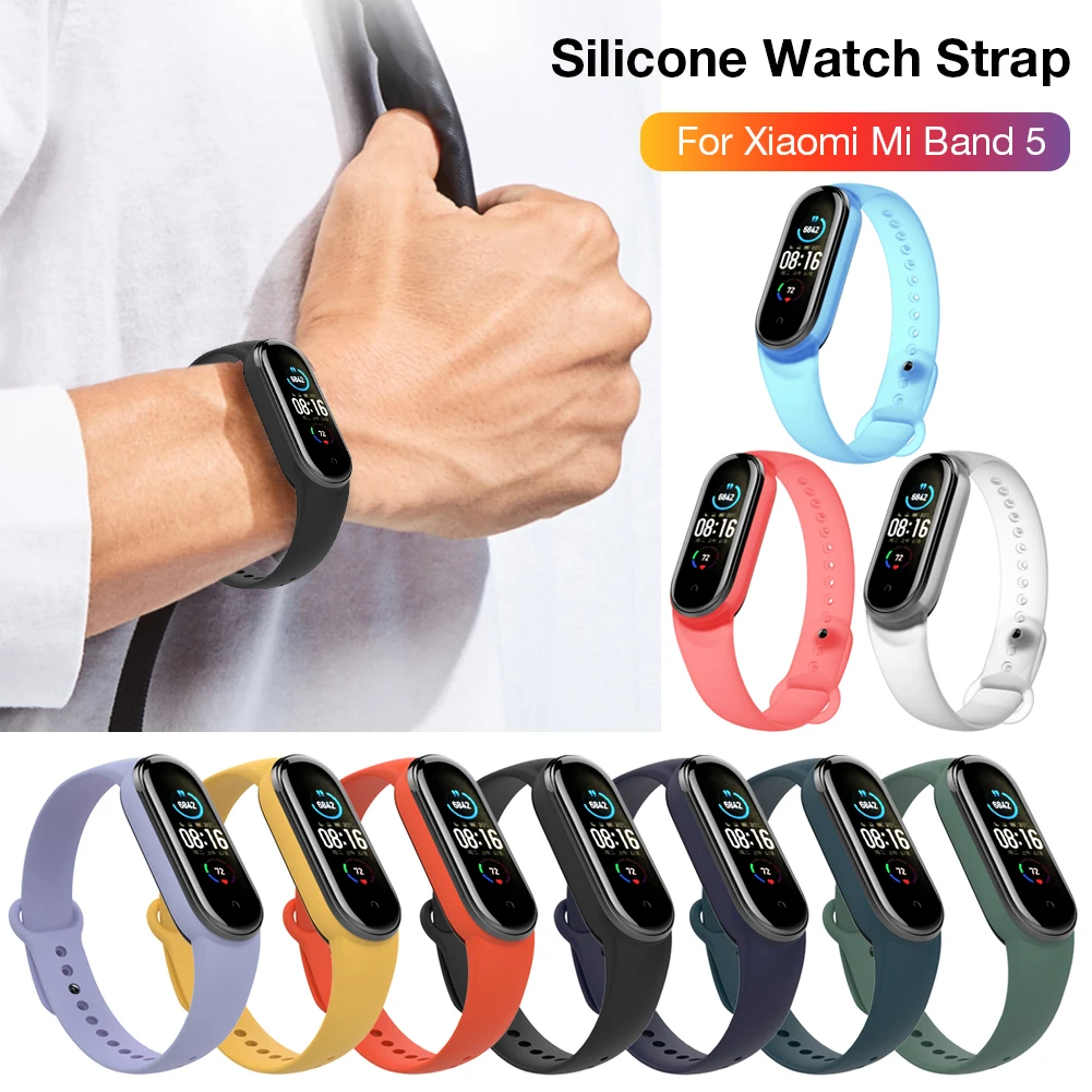 Bracelet Replacement Silicone Strap Waterproof Wrist Strap Replacement Band For Xiaomi Mi Band 5 Printed Silicone
Bracelet Replacement Silicone Strap Waterproof Wrist Strap Replacement Band For Xiaomi Mi Band 5 Printed Silicone