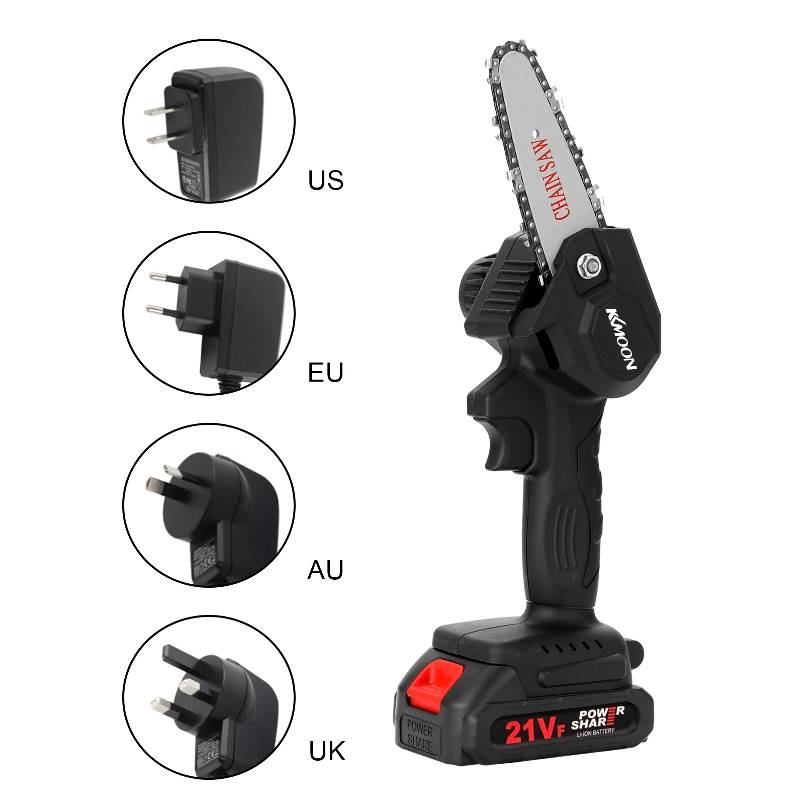 KKmoon Portable Electric Pruning Saw Small Wood Spliting Chainsaw One-handed Woodworking Tool for Garden Orchard Pruning Saw
KKmoon Portable Electric Pruning Saw Small Wood Spliting Chainsaw One-handed Woodworking Tool for Garden Orchard Pruning Saw