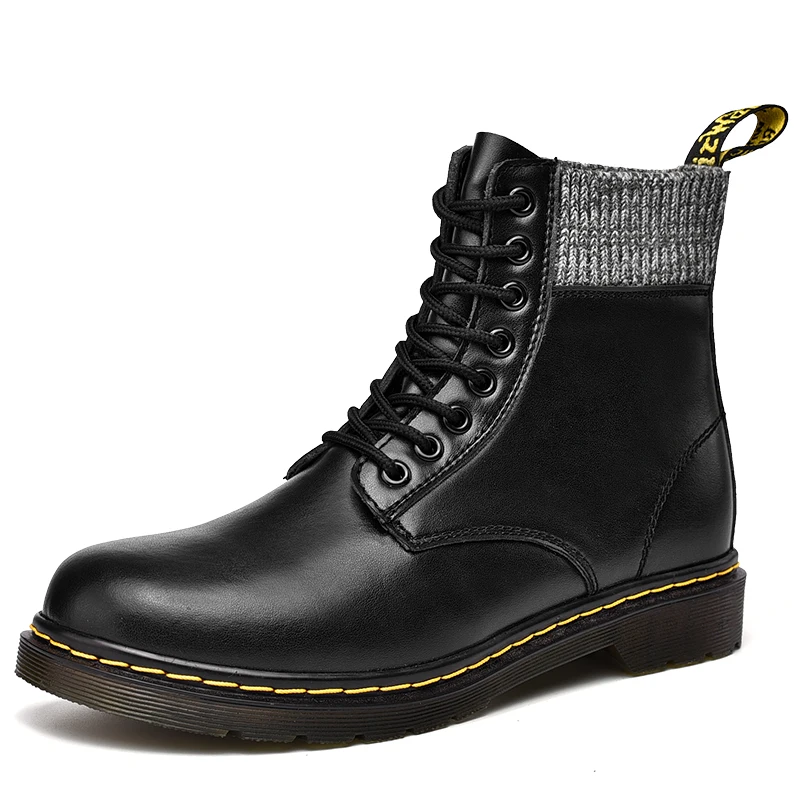 Men's and women's high-end leather Martin boots, fashion casual plus size tooling boots, plus velvet warm couple leather boots
Men's and women's high-end leather Martin boots, fashion casual plus size tooling boots, plus velvet warm couple leather boots