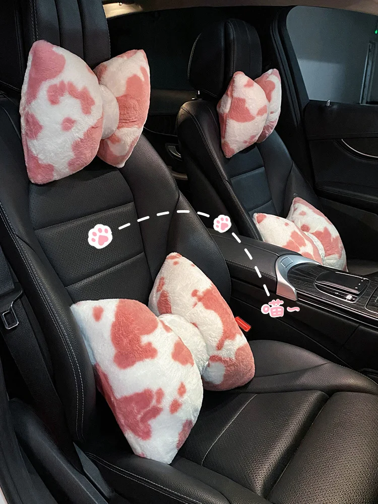 New Cow Plush Creative Plush Winter Autumn Universal Cute Car Interior Accessories Car Waist Pillow Neck Pillow
New Cow Plush Creative Plush Winter Autumn Universal Cute Car Interior Accessories Car Waist Pillow Neck Pillow