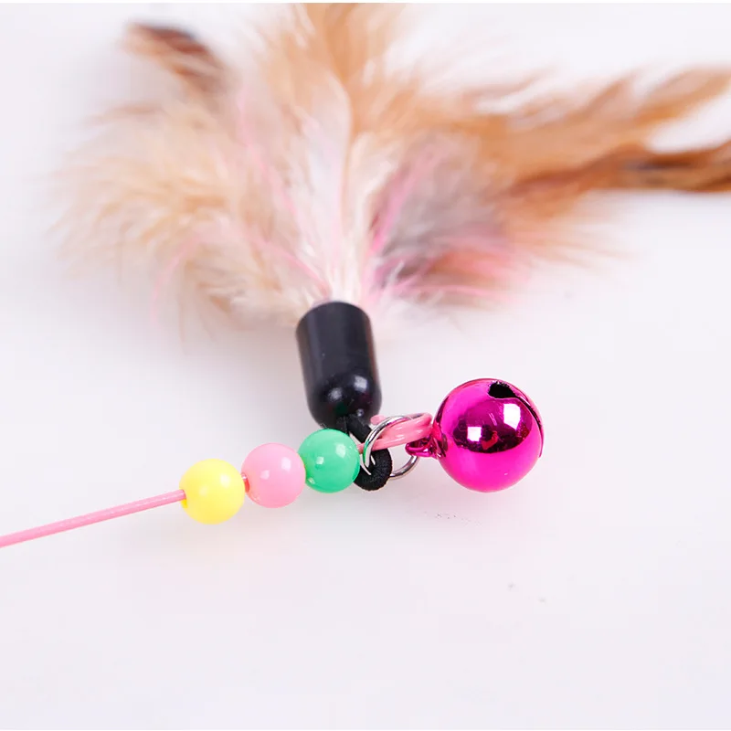 The Latest Interesting Metal Wire Feathers Funny Cats Toys Pet Toys With Feather Bells Funny cats pet supplies
The Latest Interesting Metal Wire Feathers Funny Cats Toys Pet Toys With Feather Bells Funny cats pet supplies