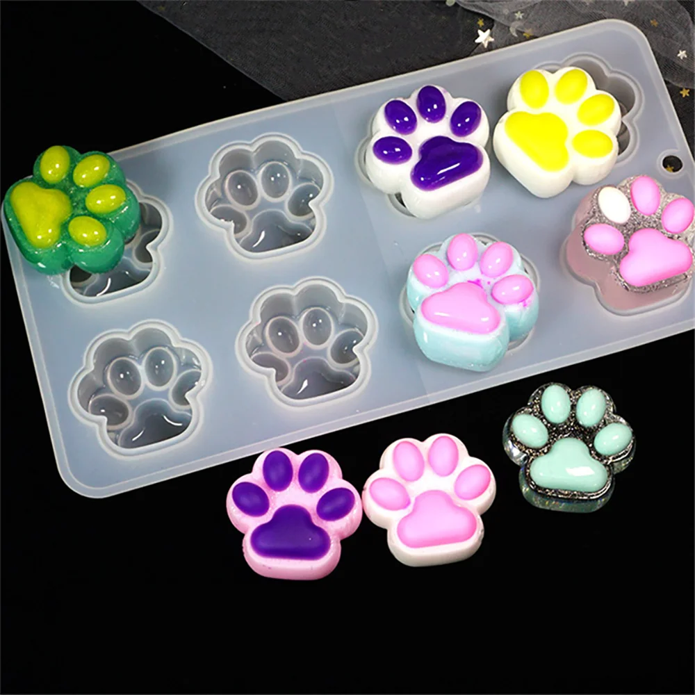 Cat Paw Silicone Mold DIY Dog Paw Cake Chocolate Mold Bear Paw Mirror Frosted Silicone Mold for Resin Mould for Jewelry Making
Cat Paw Silicone Mold DIY Dog Paw Cake Chocolate Mold Bear Paw Mirror Frosted Silicone Mold for Resin Mould for Jewelry Making