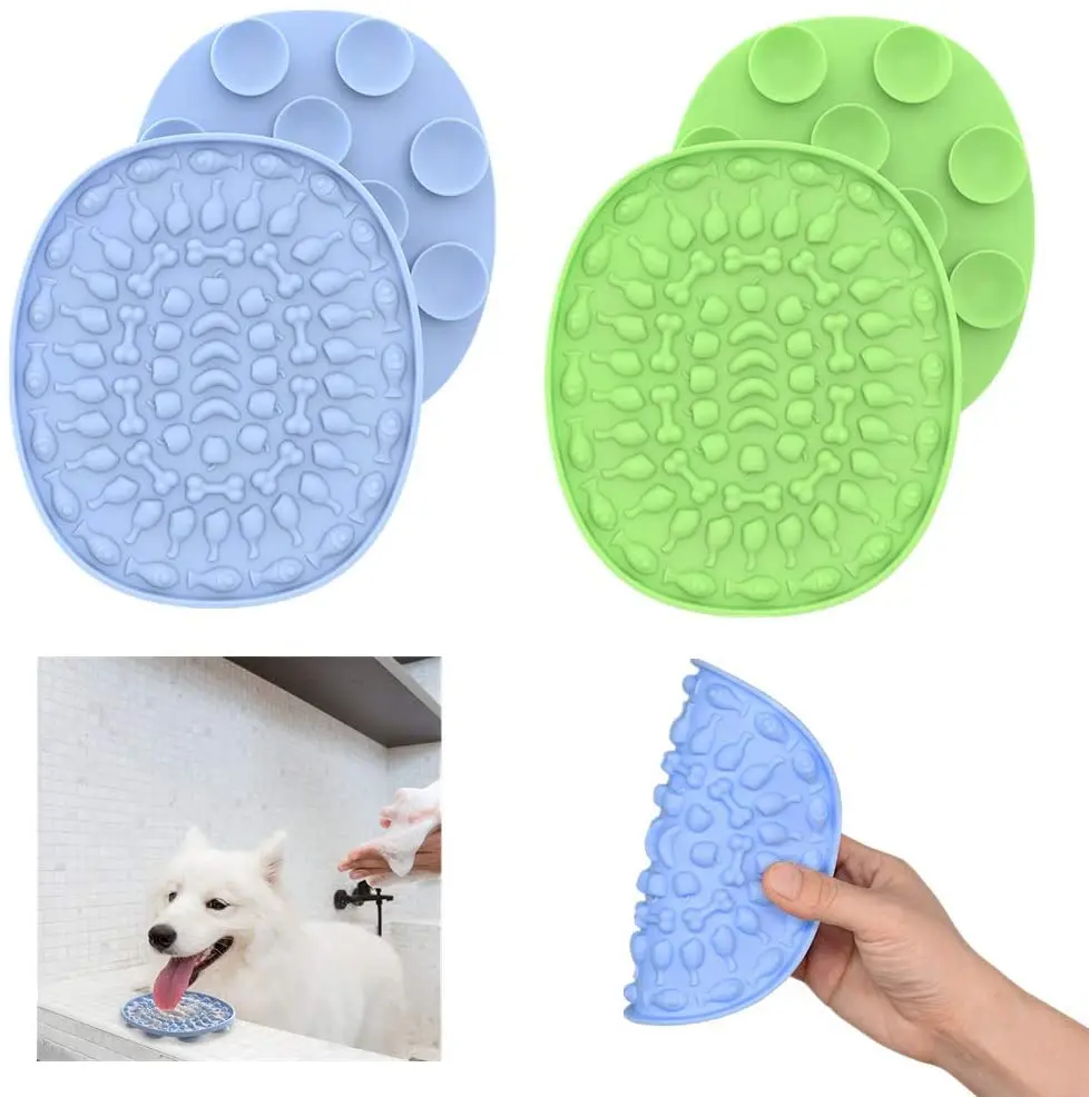 Dog/Cat Slow Pet Feeder Dog Pet Food Mat Supplies, Dog Training Snack Mat (2-pack)
Dog/Cat Slow Pet Feeder Dog Pet Food Mat Supplies, Dog Training Snack Mat (2-pack)