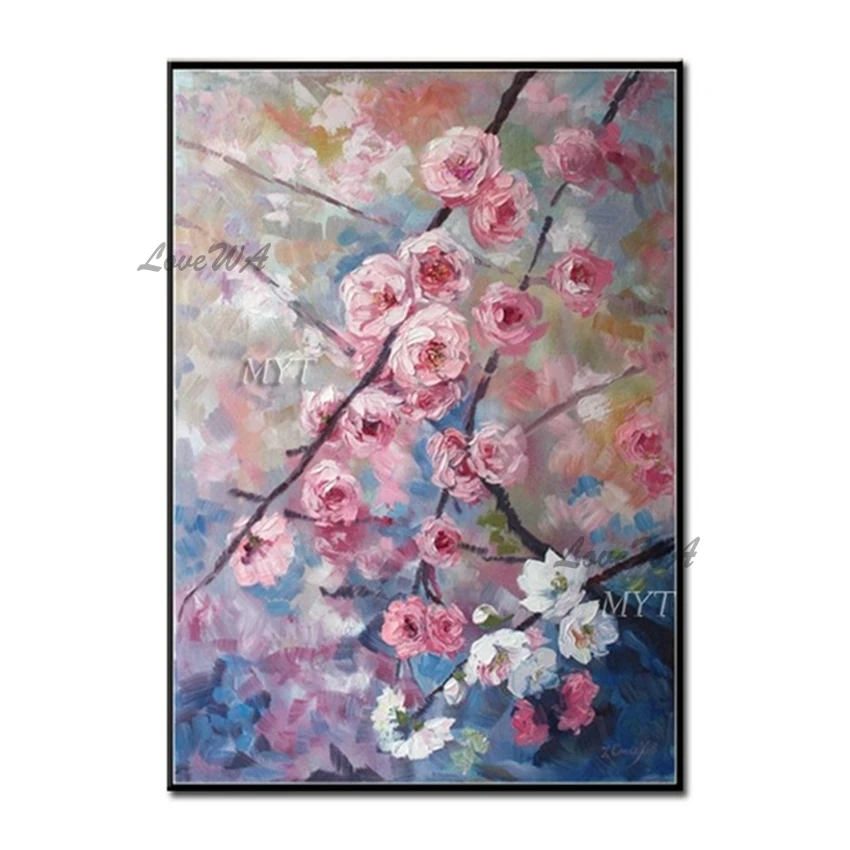 Flowers Picture Handmade Artwork Paintings Abstract Colorful Decoration Oil Painting on Canvas Wall Art Pictures For Living Room 
Flowers Picture Handmade Artwork Paintings Abstract Colorful Decoration Oil Painting on Canvas Wall Art Pictures For Living Room