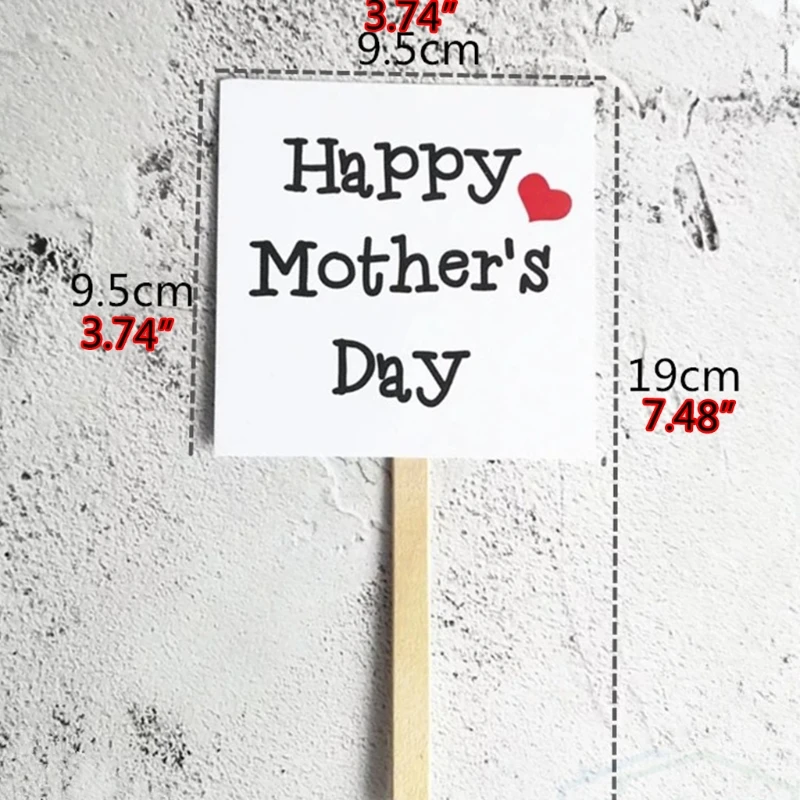 50pcs Happy Mothers Day Happy Fathers Day Cake Toppers Party Gift Decoration D08D
50pcs Happy Mothers Day Happy Fathers Day Cake Toppers Party Gift Decoration D08D