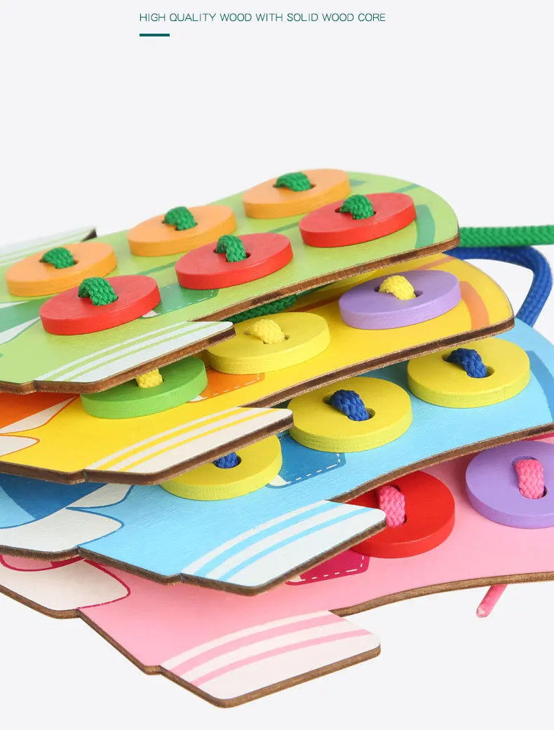 Clothing Buttons Wood Handmade Girl Toy Early Children Educational Thread Sewing Buttons Game Kindergarten Supplies Wooden Toys
Clothing Buttons Wood Handmade Girl Toy Early Children Educational Thread Sewing Buttons Game Kindergarten Supplies Wooden Toys