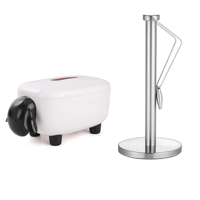 Sheep Model Tissue Box Home Decoration Accessories With Paper Towel Holder Stand With Base For Kitchen
Sheep Model Tissue Box Home Decoration Accessories With Paper Towel Holder Stand With Base For Kitchen