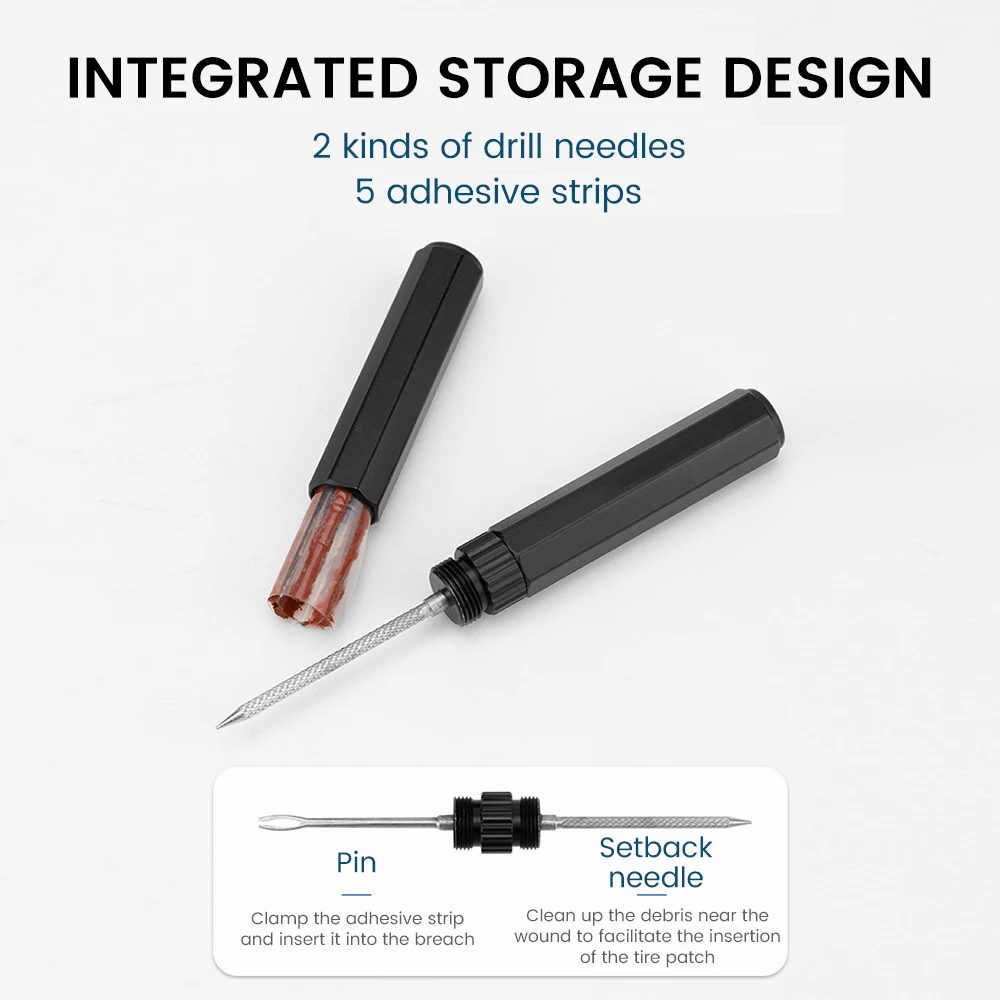 Bicycle tools tire repair rubber strip and Portable bicycle tire repair drill MTB road bike tubeless repair tool simple restore
Bicycle tools tire repair rubber strip and Portable bicycle tire repair drill MTB road bike tubeless repair tool simple restore