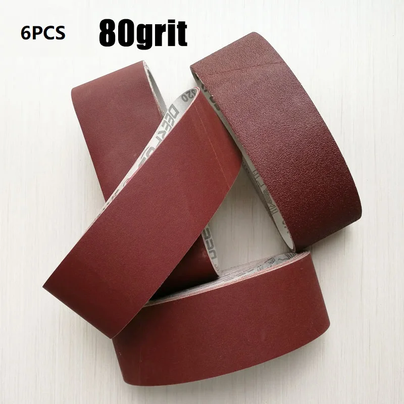 6pcs/Set 75 * 533mm 40/ 60/ 80 /120/ 240/320grit Soft Cloth Sanding Belts Sanding Belts
6pcs/Set 75 * 533mm 40/ 60/ 80 /120/ 240/320grit Soft Cloth Sanding Belts Sanding Belts