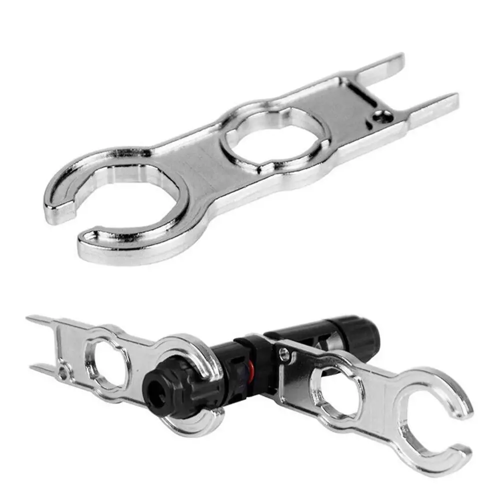 Connector special wrench Photovoltaic cable connector joint steel wrench crimping plier wire stripping pliers for MC4 Connector
Connector special wrench Photovoltaic cable connector joint steel wrench crimping plier wire stripping pliers for MC4 Connector