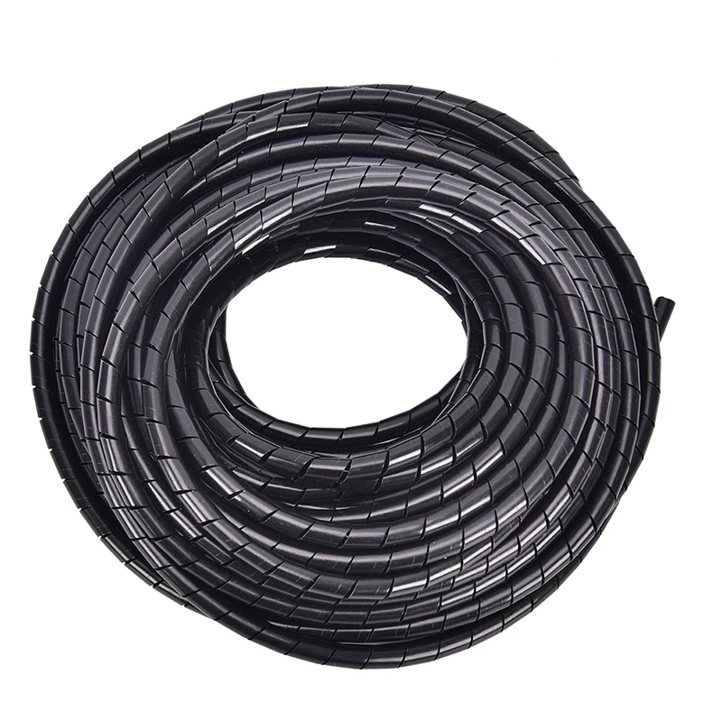 17M PC Cable Wire Organizer Flexible Spiral Data Line Cable Protector Storage 6mm Dia Desk Tidy Cable Accessories
17M PC Cable Wire Organizer Flexible Spiral Data Line Cable Protector Storage 6mm Dia Desk Tidy Cable Accessories