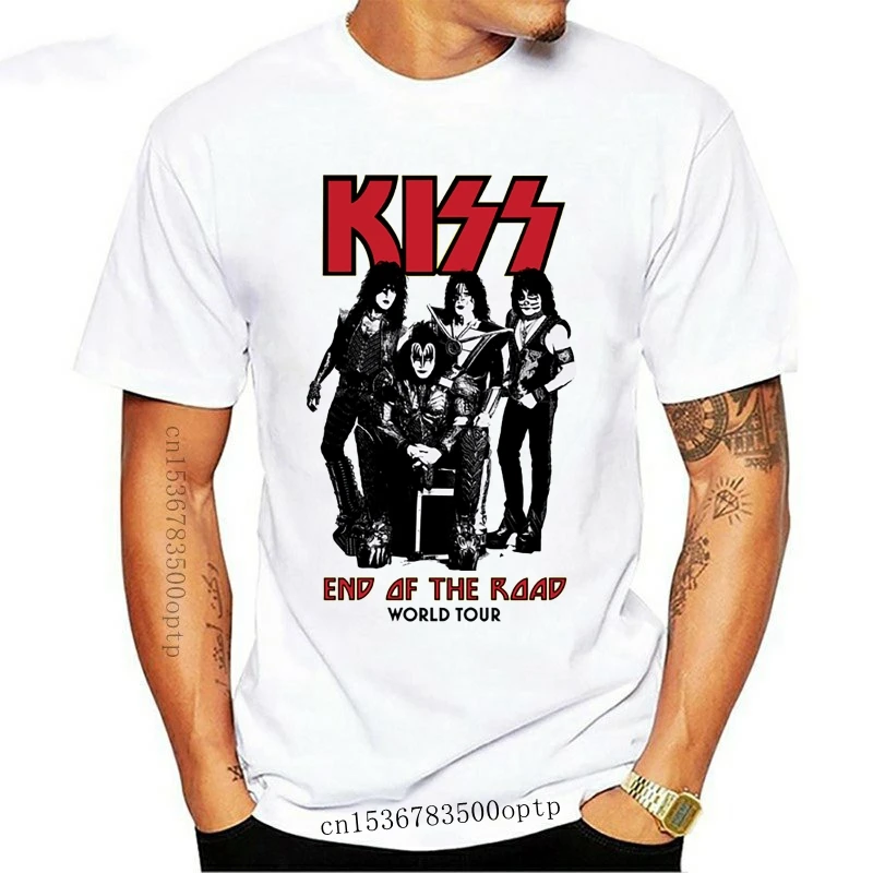 New 2021 Men's Kiss Band Rock End of The Road World Tour 2021 White T-Shirt S-3XL
New 2021 Men's Kiss Band Rock End of The Road World Tour 2021 White T-Shirt S-3XL