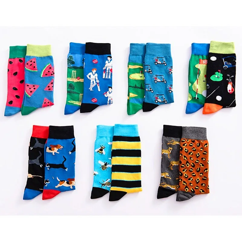 Hot Sale Colorful Women's Cotton Crew Socks Funny watermelon Animal fruit Pattern Creative Ladies Novelty Cartoon Sock For Gifts
Hot Sale Colorful Women's Cotton Crew Socks Funny watermelon Animal fruit Pattern Creative Ladies Novelty Cartoon Sock For Gifts