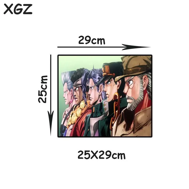 XGZ Custom Fashion Large Mouse Pad Black Lock Edge JoJo's Bizarre Adventure Computer Keyboard Table Mat Speed Rubber Non-slip
XGZ Custom Fashion Large Mouse Pad Black Lock Edge JoJo's Bizarre Adventure Computer Keyboard Table Mat Speed Rubber Non-slip