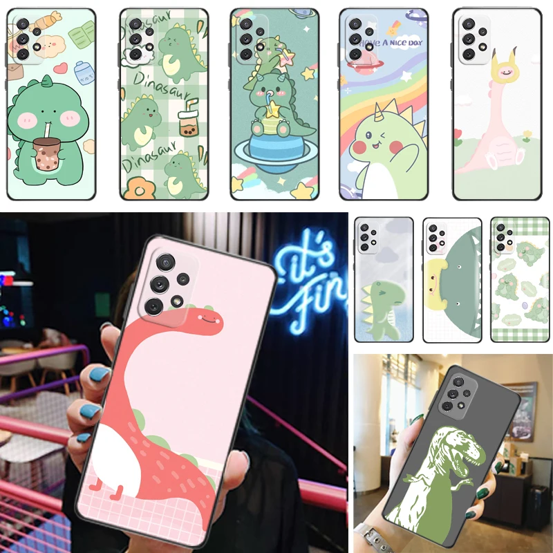 Cute Funny Flowers Couples Dinosaur Color Painting Phone Case For Samsung Galaxy A52 A72 4G 5G Cases Funda Carcasa Coque
Cute Funny Flowers Couples Dinosaur Color Painting Phone Case For Samsung Galaxy A52 A72 4G 5G Cases Funda Carcasa Coque