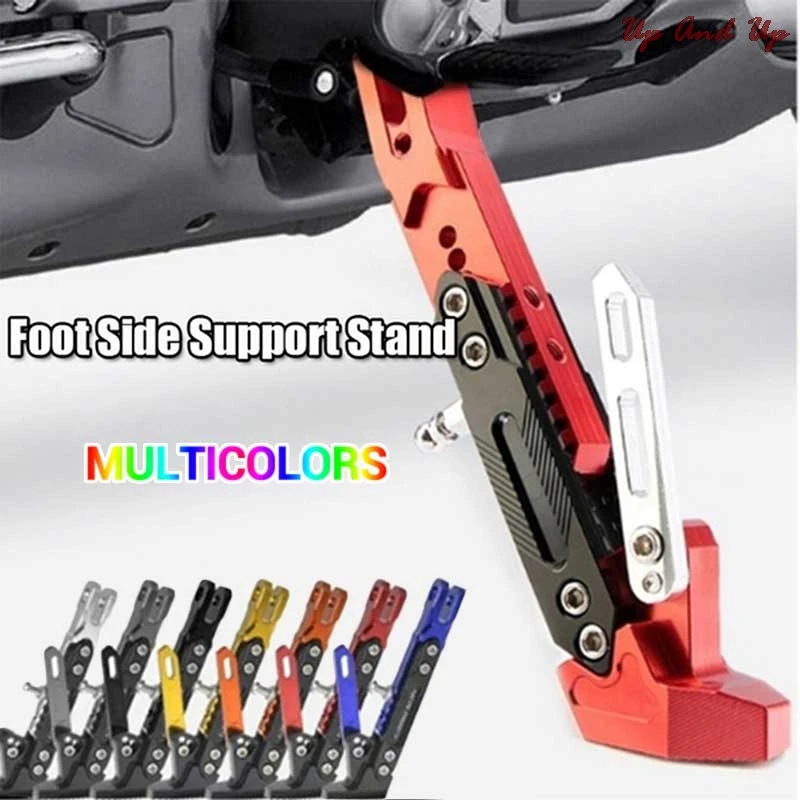 1PC CNC Aluminum Alloy Adjustable Kickstand Foot Side Stand for Motorcycle Universal Motorcycle Accessories
1PC CNC Aluminum Alloy Adjustable Kickstand Foot Side Stand for Motorcycle Universal Motorcycle Accessories