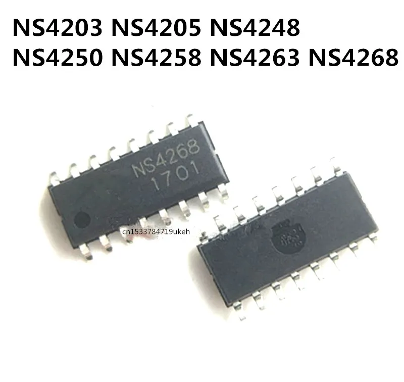 Оригинал 5 шт./NS4203 NS4205 NS4248 NS4250 NS4258 NS4263 NS4268 SOP-16 
Оригинал 5 шт./NS4203 NS4205 NS4248 NS4250 NS4258 NS4263 NS4268 SOP-16