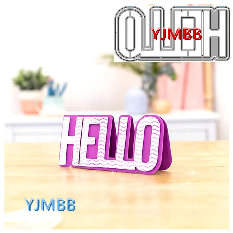 YJMBB 2021 New HELLO English Letter Decoration #2 Metal Cutting Dies Scrapbook Album Paper DIY Card Craft Embossing Die Cutting
YJMBB 2021 New HELLO English Letter Decoration #2 Metal Cutting Dies Scrapbook Album Paper DIY Card Craft Embossing Die Cutting