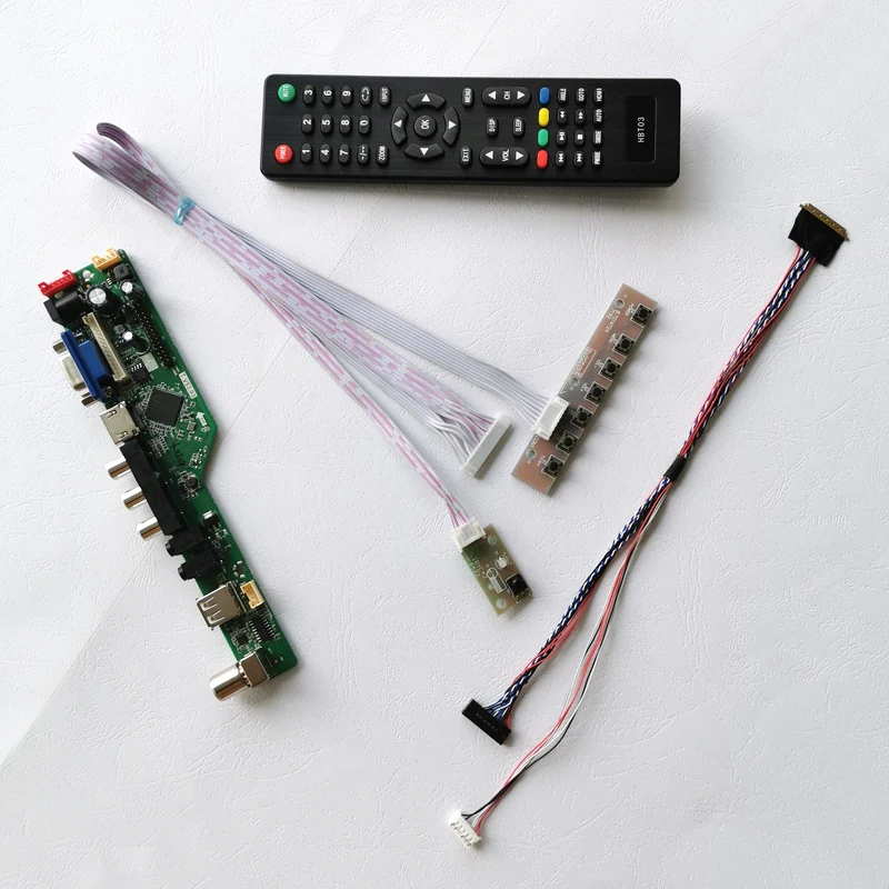 Для LTN156AT15/LTN156AT17/LTN156AT19 LVDS 40 контакты WLED 1366*768 VGA USB RF пульт дистанционного управления 15,6 "Ноутбук PC Набор для платы ЖК-контроллер
Для LTN156AT15/LTN156AT17/LTN156AT19 LVDS 40 контакты WLED 1366*768 VGA USB RF пульт дистанционного управления 15,6 "Ноутбук PC Набор для платы ЖК-контроллер