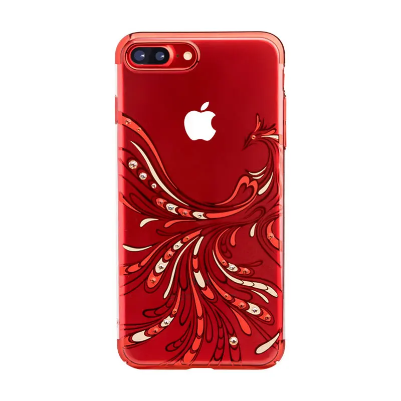 Kingxbar Luxury Phoenix Clear Bling Thin Phone Case For iPhone 7 8 Plus Crystal Women Protective Back Hard Cover Diamonds
Kingxbar Luxury Phoenix Clear Bling Thin Phone Case For iPhone 7 8 Plus Crystal Women Protective Back Hard Cover Diamonds