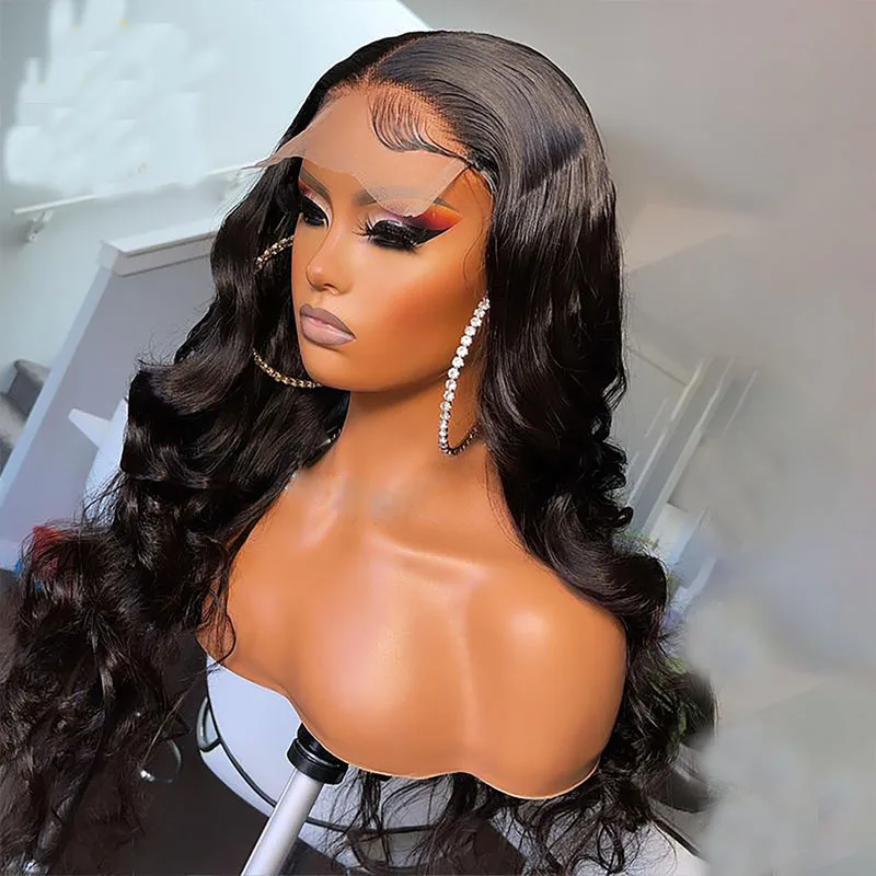 26Inch 180%Density Long Body Wave Synthetic Lace Front Wig For Women With Baby Hair Heat Resistant Fiber Hair Daily Wear Wigs
26Inch 180%Density Long Body Wave Synthetic Lace Front Wig For Women With Baby Hair Heat Resistant Fiber Hair Daily Wear Wigs