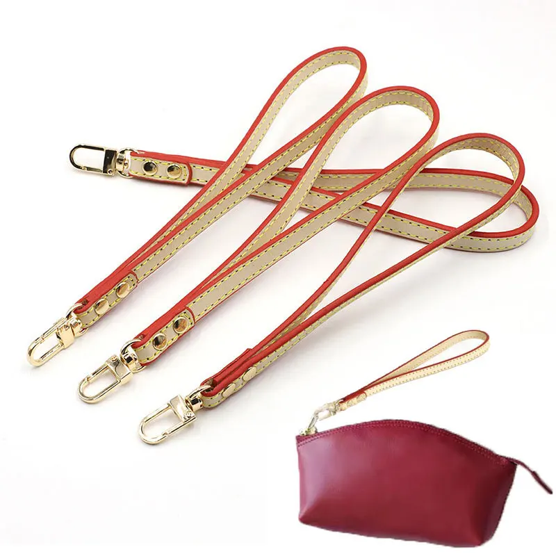 Genuine Leather Short Bag Strap Solid Color Thin Wrist Wallet Straps Replacement Cowhide Leather Handle Purse Bag Accessories
Genuine Leather Short Bag Strap Solid Color Thin Wrist Wallet Straps Replacement Cowhide Leather Handle Purse Bag Accessories