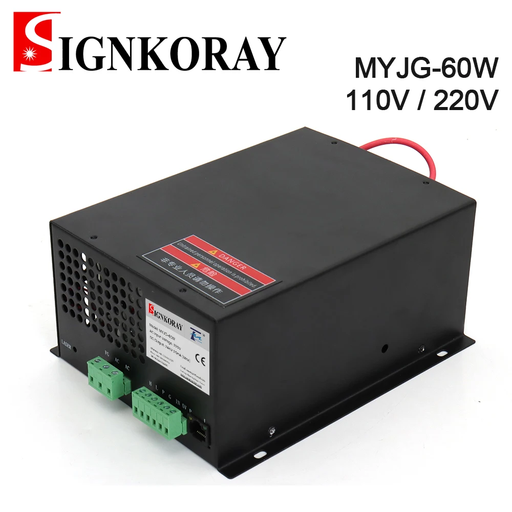 SIGNKORAY 60 Вт CO2 лазерный Питание для CO2 станок для лазерной резки и лазерной гравировки машина MYJG-60W категория
SIGNKORAY 60 Вт CO2 лазерный Питание для CO2 станок для лазерной резки и лазерной гравировки машина MYJG-60W категория