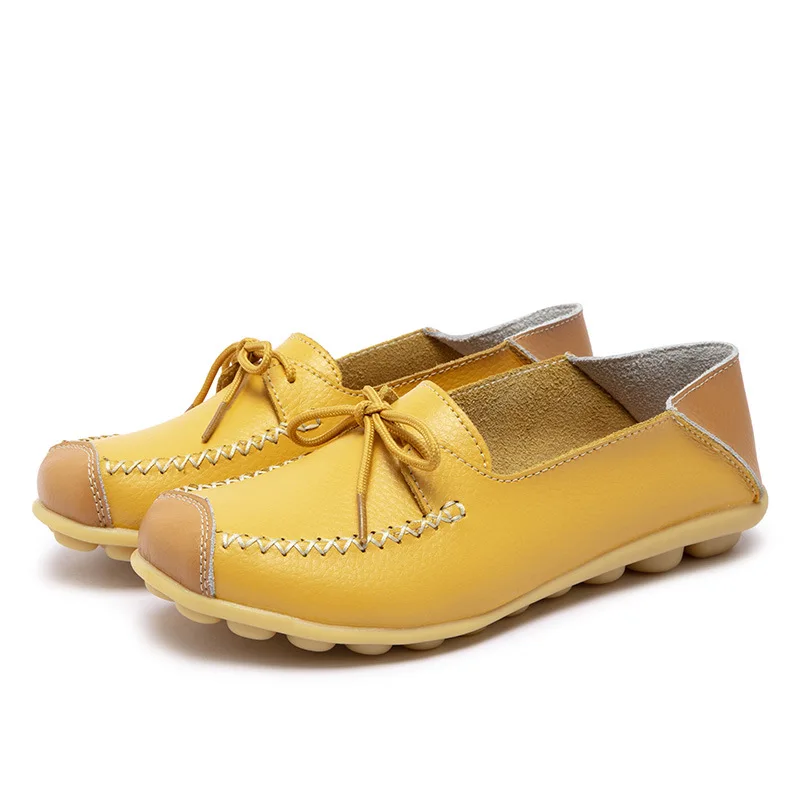 New Women Shoes Flat Heel Peas Shoes Leather Shoes Car Stitching Large Size Women's Shoes Lazy Comfortable Shoes
New Women Shoes Flat Heel Peas Shoes Leather Shoes Car Stitching Large Size Women's Shoes Lazy Comfortable Shoes