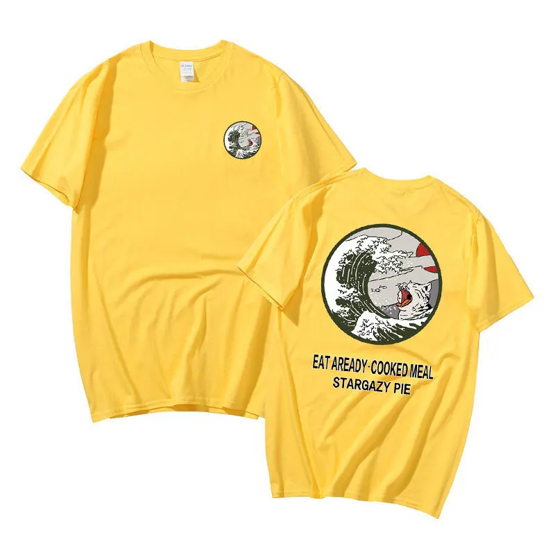 High Quality Japanese cat Men T-Shirt Harajuku Style Personality Short Sleeve O-neck tshirts Cotton Casual Tee Shirts Men's Top
High Quality Japanese cat Men T-Shirt Harajuku Style Personality Short Sleeve O-neck tshirts Cotton Casual Tee Shirts Men's Top