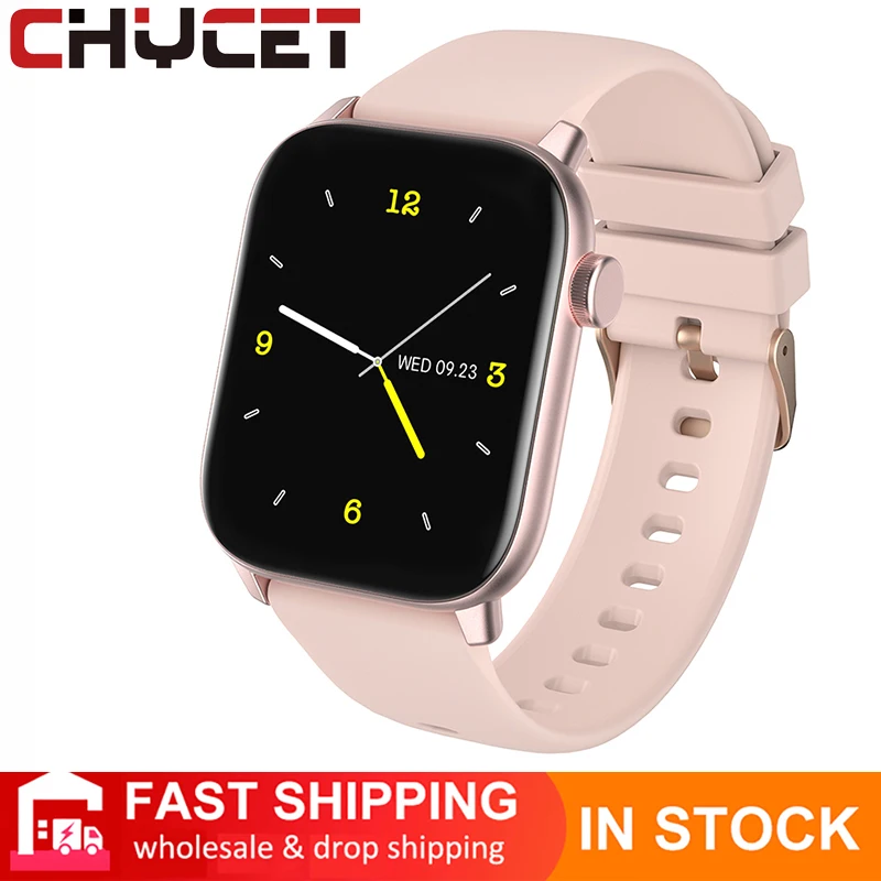CHYCET 2021 Full Touch Screen Smart Watch Men Women Watches Sport Fitness IP67 Waterproof Bluetooth For Android IOS smartwatch
CHYCET 2021 Full Touch Screen Smart Watch Men Women Watches Sport Fitness IP67 Waterproof Bluetooth For Android IOS smartwatch