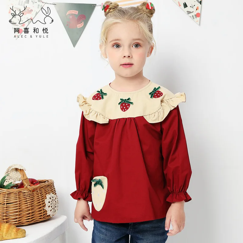 Autumn And Winter New Cotton Children's Waterproof Overalls Cartoon Apron Little Strawberry Baby Eating Clothes Baby Bibs Bavoir
Autumn And Winter New Cotton Children's Waterproof Overalls Cartoon Apron Little Strawberry Baby Eating Clothes Baby Bibs Bavoir