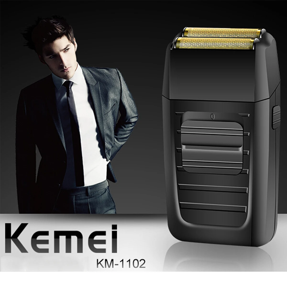 Kemei KM-1102 Rechargeable Shaver for Men Face Care Multifunction Shaver Strong Shaver
Kemei KM-1102 Rechargeable Shaver for Men Face Care Multifunction Shaver Strong Shaver