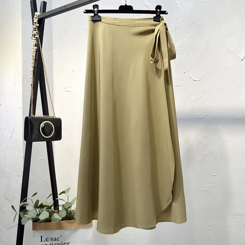 Croysier Summer Skirts Womens 2021 New High Waist Side Tie Beach Casual Wrap Skirt Women Solid Elegant Midi Skirt Woman Clothes
Croysier Summer Skirts Womens 2021 New High Waist Side Tie Beach Casual Wrap Skirt Women Solid Elegant Midi Skirt Woman Clothes