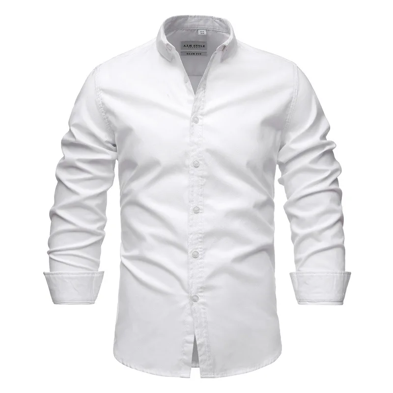 2021 Spring and Autumn New High Quality Men's Solid Single Breasted Slim Business Casual Long-sleeved Men's Shirts
2021 Spring and Autumn New High Quality Men's Solid Single Breasted Slim Business Casual Long-sleeved Men's Shirts
