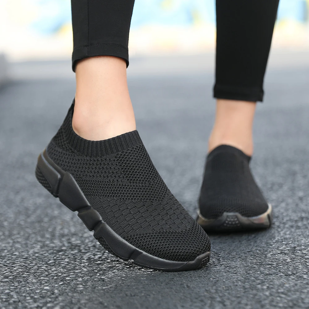 Women Sneakers High Quality Slip On Shoes Female Loafers Flats Summer Vulcanized Shoes Plus Size Walking Tenis Zapatilla Mujer
Women Sneakers High Quality Slip On Shoes Female Loafers Flats Summer Vulcanized Shoes Plus Size Walking Tenis Zapatilla Mujer