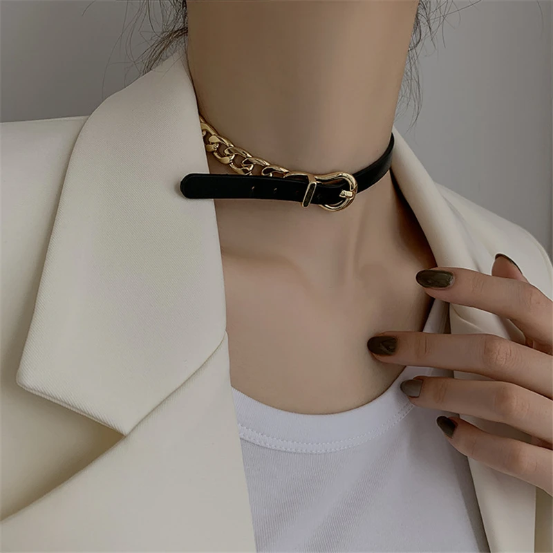 Linmouge 2021 New Fashion Necklace For Women Dual Purpose Metal Simple Personality Party Jewelry Set Accessories NG19
Linmouge 2021 New Fashion Necklace For Women Dual Purpose Metal Simple Personality Party Jewelry Set Accessories NG19