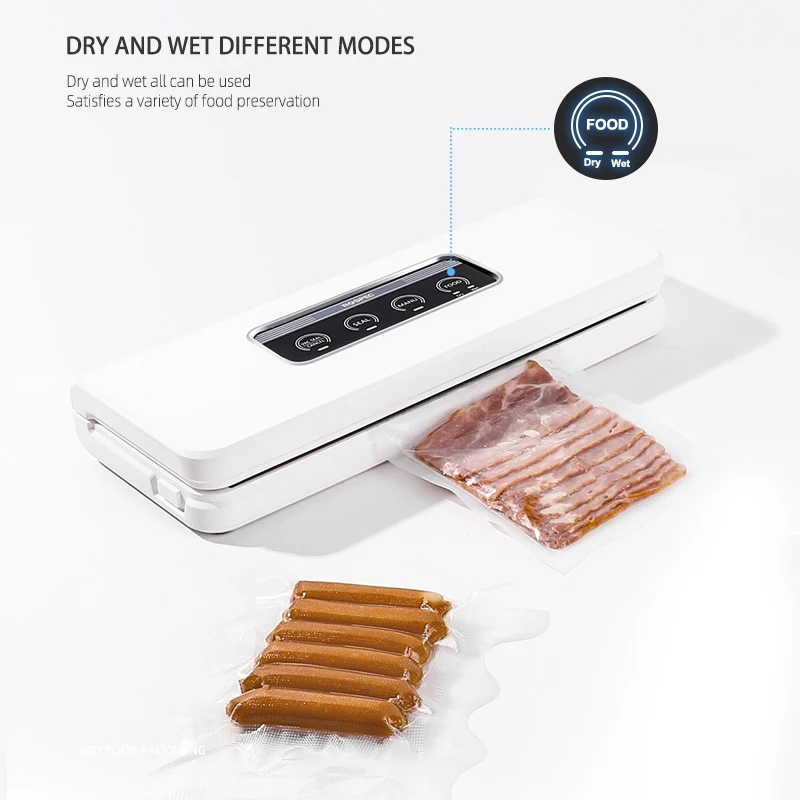 ROSPEC Food Vacuum Sealer Plastic Bags Packaging Sealing Machine BPA Free Sous Vide Kitchen Storage Heat Thermal Sealer Motor
ROSPEC Food Vacuum Sealer Plastic Bags Packaging Sealing Machine BPA Free Sous Vide Kitchen Storage Heat Thermal Sealer Motor