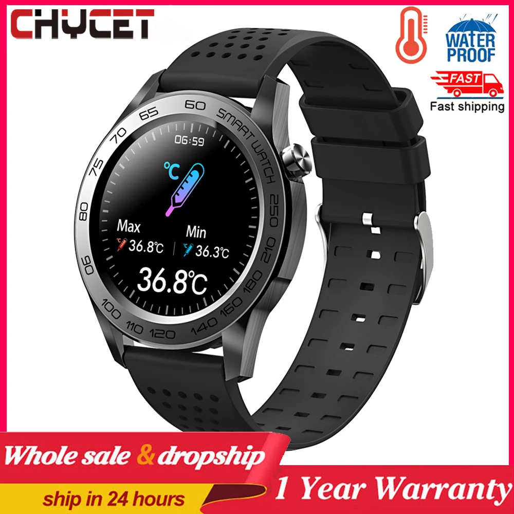 CHYCET 2021 Smart Watch Men/Women Thermometer Fitness Tracker Smartwatch Waterproof Blood Pressure/Heart Rate Monitoring Clock
CHYCET 2021 Smart Watch Men/Women Thermometer Fitness Tracker Smartwatch Waterproof Blood Pressure/Heart Rate Monitoring Clock