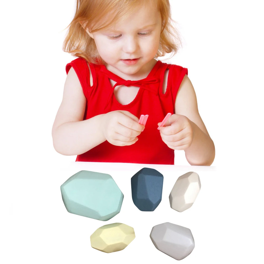 Give Children Best Enlightenment Toy Gift Children Wooden Colorful Stone Building Block Stacking Game Balancing Kids Toy
Give Children Best Enlightenment Toy Gift Children Wooden Colorful Stone Building Block Stacking Game Balancing Kids Toy