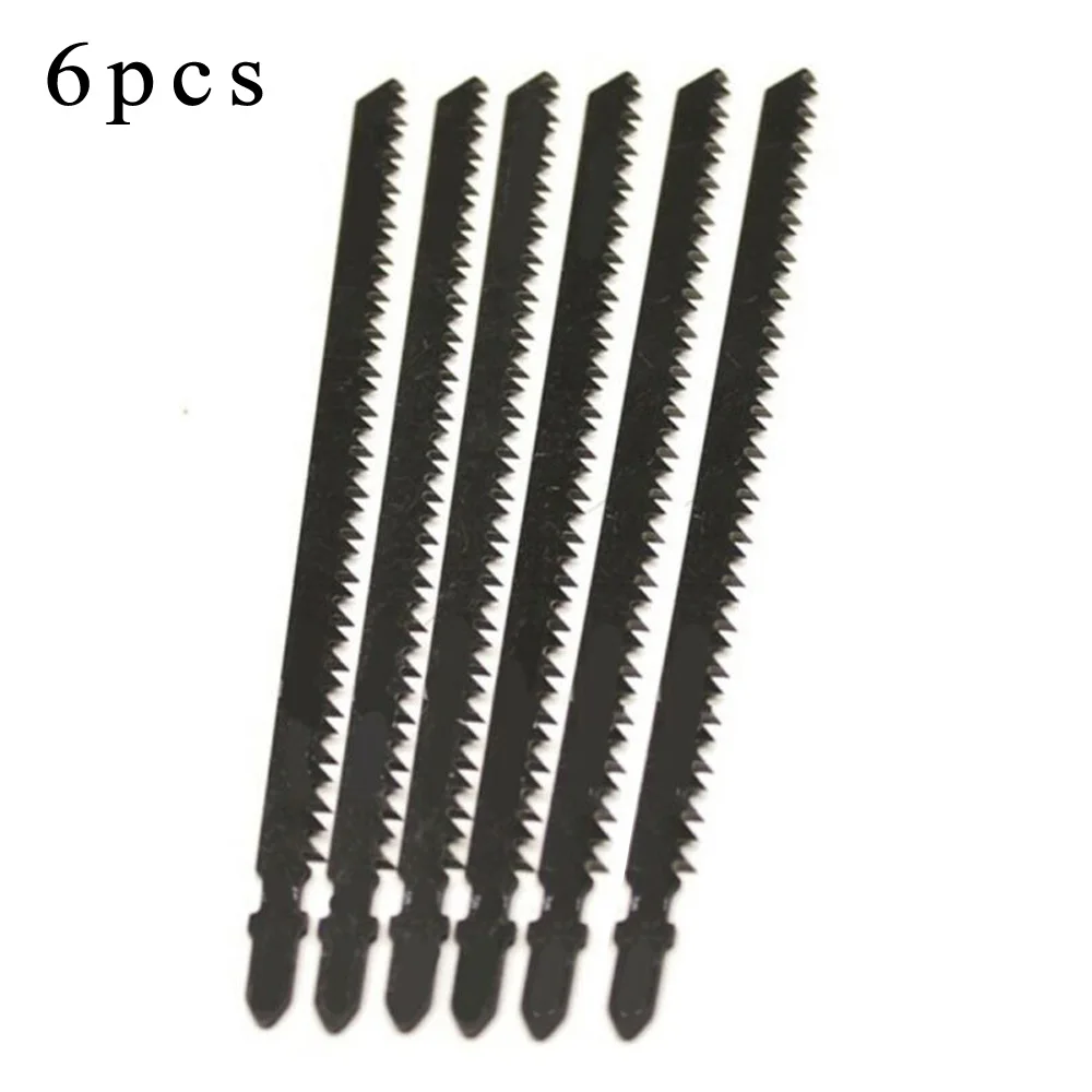6 Pcs Jig Saw Jigsaw Blades Set Black Ultra-long Industrial Tools Quikly Cutting For Wood Plastic Woodworking Tool Accessories
6 Pcs Jig Saw Jigsaw Blades Set Black Ultra-long Industrial Tools Quikly Cutting For Wood Plastic Woodworking Tool Accessories