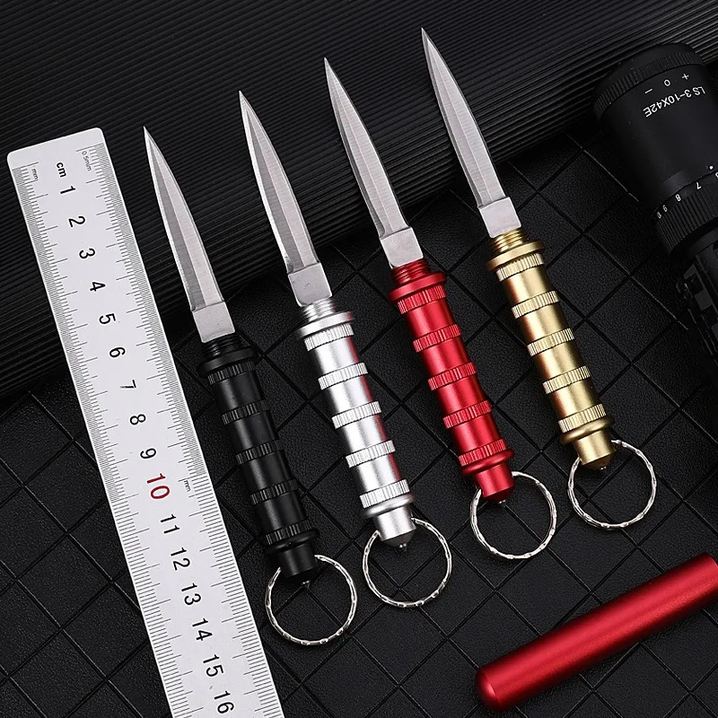 Outdoor Camping EDC Mini Knife Portable Tea Knife Keychain Broken Window Stainless Steel Demolition Express Survival Knife
Outdoor Camping EDC Mini Knife Portable Tea Knife Keychain Broken Window Stainless Steel Demolition Express Survival Knife