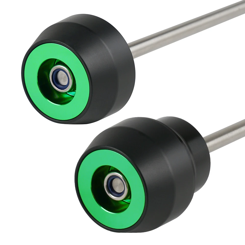 Motorcycle Front Rear Axle Fork Wheel Slider Falling Protector For KAWASAKI NINJA 650 Z650 2017 2018 2019 Aluminum Delrin
Motorcycle Front Rear Axle Fork Wheel Slider Falling Protector For KAWASAKI NINJA 650 Z650 2017 2018 2019 Aluminum Delrin