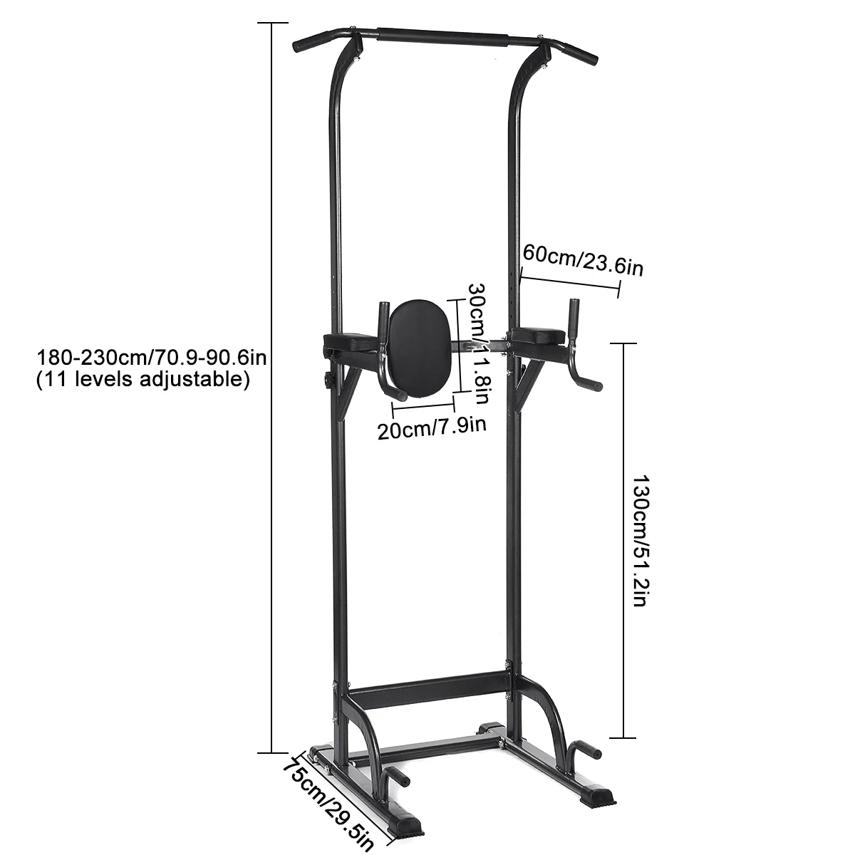 150KG MAX Multifuncional Pull Up Bar Power Tower Home Gym Equipment Abdominal Muscle Trainer Workout Indoor Fitness Equip Sport 
150KG MAX Multifuncional Pull Up Bar Power Tower Home Gym Equipment Abdominal Muscle Trainer Workout Indoor Fitness Equip Sport