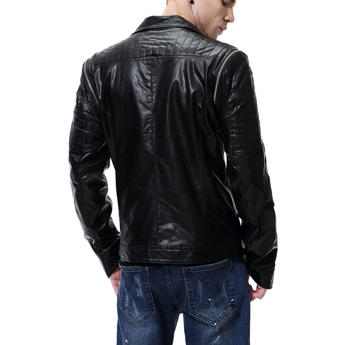 The new 2019 big yards detachable sleeves tothe personality locomotive leather Europe and the United States sell leather jackets
The new 2019 big yards detachable sleeves tothe personality locomotive leather Europe and the United States sell leather jackets