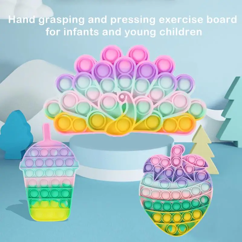 New Fidget Toys Antistress Toys Push Bubble Silicone for Children Adult Stress Reliever Squeeze Board Fidget Game frete grátis
New Fidget Toys Antistress Toys Push Bubble Silicone for Children Adult Stress Reliever Squeeze Board Fidget Game frete grátis