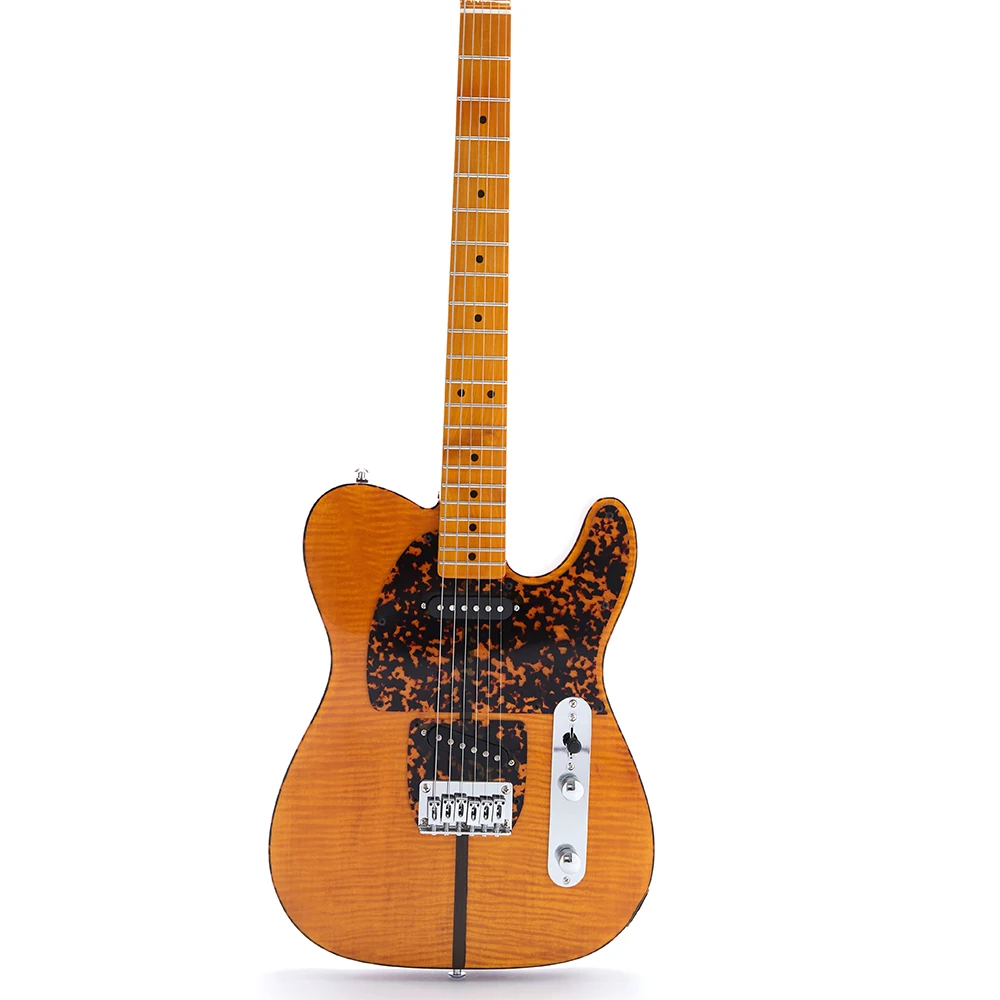 Anderson TL Electric Guitar Vintage Color Pearl Pickguard & Binding Body : Basswood + Flamed maple maple Top Veneer + rosewood
Anderson TL Electric Guitar Vintage Color Pearl Pickguard & Binding Body : Basswood + Flamed maple maple Top Veneer + rosewood