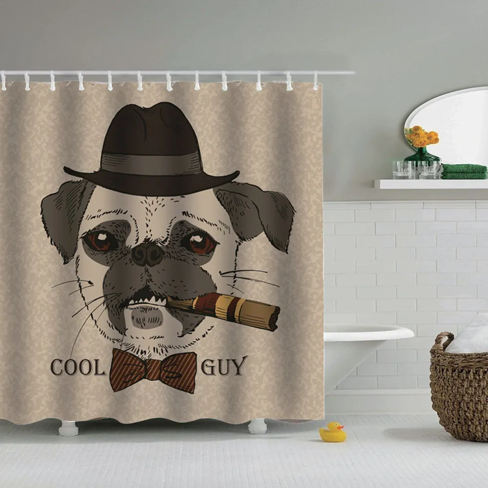 Dafield Dog Shower Curtain Popular Funny Lovely Labrador In Water Polyester Waterproof Swimming WIth Hooks
Dafield Dog Shower Curtain Popular Funny Lovely Labrador In Water Polyester Waterproof Swimming WIth Hooks