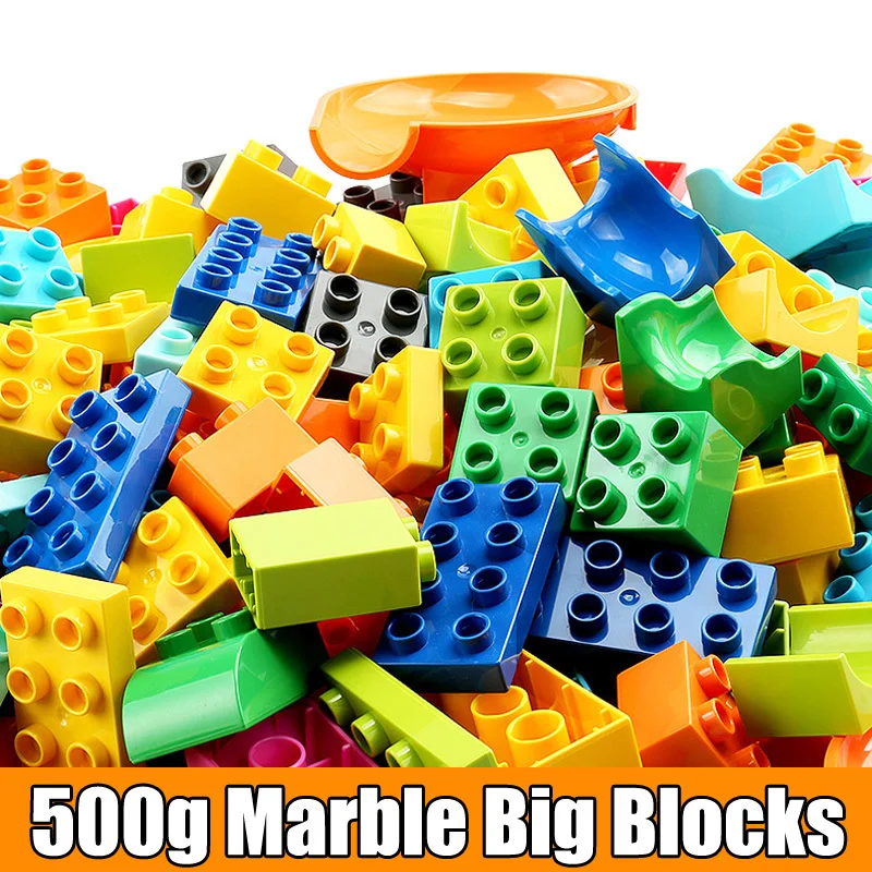 500g Big Size Building Blocks Marble Race Run Blocks DIY Assembly Bricks Funnel Slide Blocks Educational Toys For Children
500g Big Size Building Blocks Marble Race Run Blocks DIY Assembly Bricks Funnel Slide Blocks Educational Toys For Children
