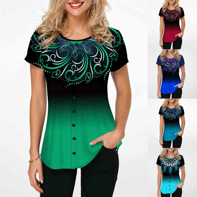 Plus Size 2XL Shirt Blouse Female 2020 Spring New Tops V-Neck Half Sleeve Lace Splice Print Boho Women Shirt
Plus Size 2XL Shirt Blouse Female 2020 Spring New Tops V-Neck Half Sleeve Lace Splice Print Boho Women Shirt
