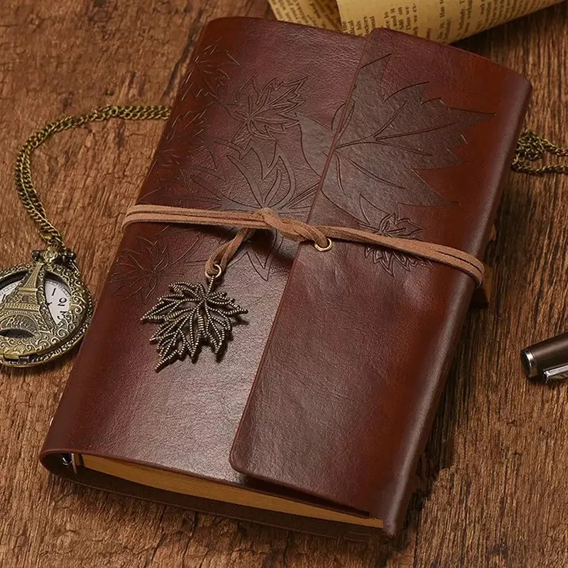 Vintage Travelers binder Notebook Blank Kraft Diary PU Leather Loose leaf Notepad Journal Sketchbook Office Supplies A7/A6/A5
Vintage Travelers binder Notebook Blank Kraft Diary PU Leather Loose leaf Notepad Journal Sketchbook Office Supplies A7/A6/A5